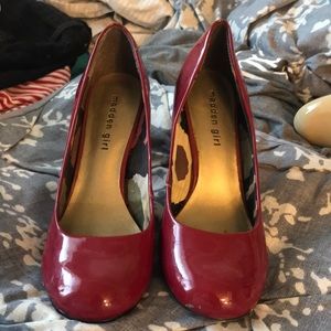 Madden girl red heels